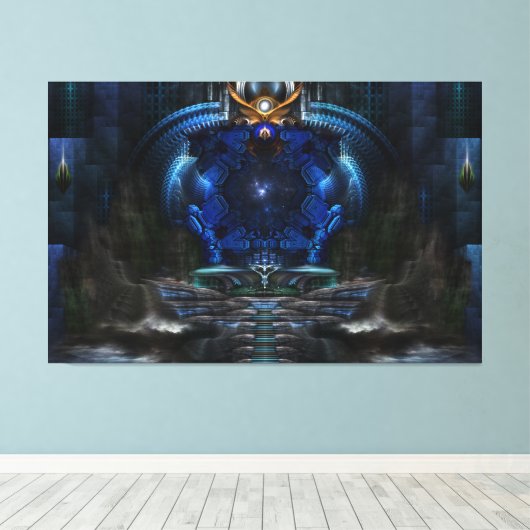 永遠のキャンバス印刷に表示 キャンバスプリント (インサイチュ (ウッドフロア))