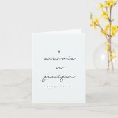 永遠のギリシャ語の悔やみや弔慰カード カード (黄色い花)