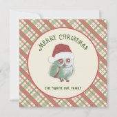 永遠のクリスマスのプレイド 招待状 (正面)