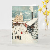 永遠のクリスマス旅行 カード (黄色い花)