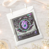 🛍️ 「永遠のグリッチ」ワイルドコアの好意バッグ🛍️ フェイバーバッグ (クリップ留めされた状態)