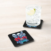 永遠のゲーム兄弟:赤いゲーマースケルトン コースター (右側)