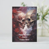 永遠のゴシック様式のバレンタイン サンキューカード (スタンド正面)