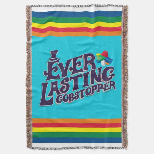 永遠のゴストッパーのグラフィック スローブランケット (正面縦)