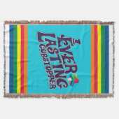 永遠のゴストッパーのグラフィック スローブランケット (正面)