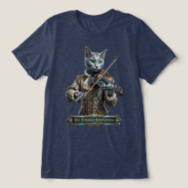 永遠のセレニッシマのロシアンブルー トライブレンドTシャツ