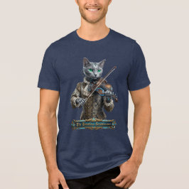 永遠のセレニッシマのロシアンブルー トライブレンドTシャツ