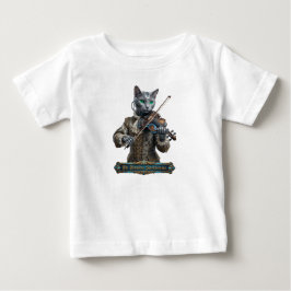 永遠のセレニッシマのロシアンブルー ベビーTシャツ