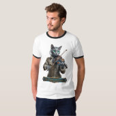 永遠のセレニッシマのロシアンブルー Tシャツ (正面フル)