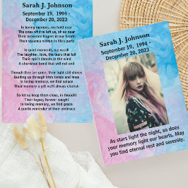 永遠のセレニティパーソナライズされたーサミネスカード コーリングカード