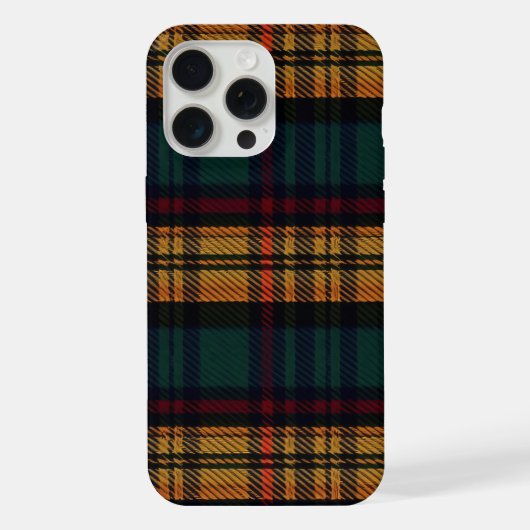 永遠のタータンチェック柄 iPhoneケース (裏面)