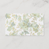 永遠のツタ 名刺 (裏面)