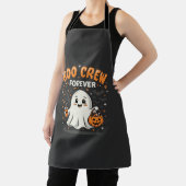 永遠のハロウィーンゴーストデザイン ブークルー_1 エプロン (インサイチュ)