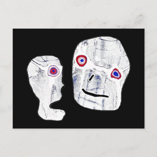 永遠のハロウィーンxストーンゾンビエイリアン ポストカード (正面)