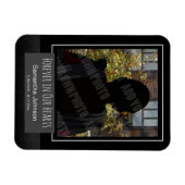 永遠のハート写真 マグネット (横)