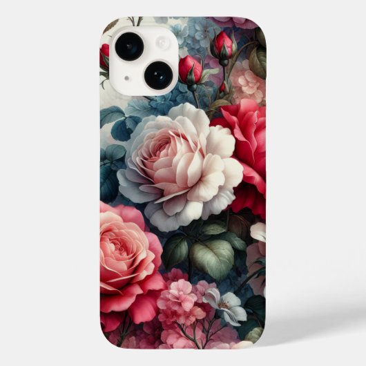 永遠のバラの華やかさ Case-Mate iPhoneケース (裏面)