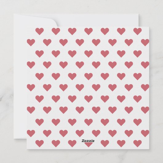 永遠のバレンタインにドーブ、リング、リースを シーズンカード (裏面)