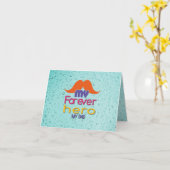 永遠のヒーロー 私のパパ カード (黄色い花)