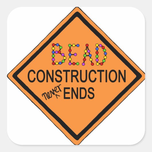 永遠のビーディング スクエアシール (正面)