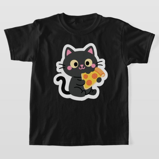 永遠のピザ、永遠の愛 Tシャツ (レイダウン)