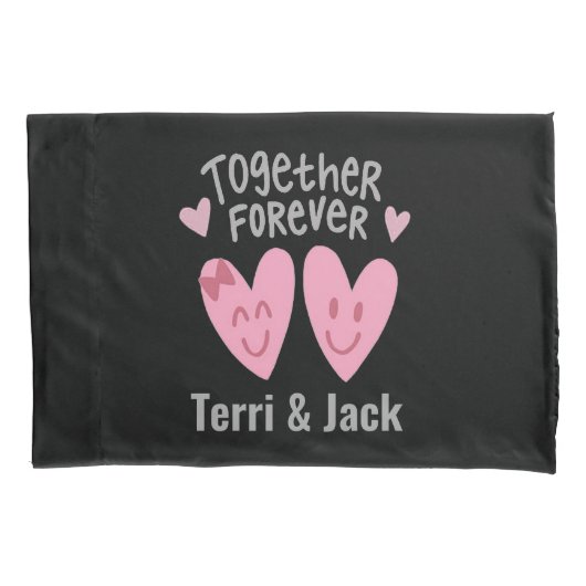 永遠のピローケパーソナライズされたース 枕カバー (正面)