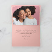 永遠のピンクィプロミス ママへ母の日 シーズンカード (内部)