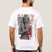 永遠のファラオTシャツ - 古代エジプトデザイン Tシャツ (裏面)