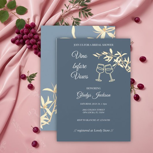 永遠のフローラシンフォニーVino前誓 招待状