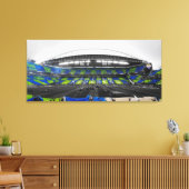 永遠のブルーフォーエバーグリーン3パネルカップファイナルティフォ キャンバスプリント (インサイチュ (リビング))