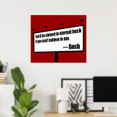 永遠のヘックおもしろいポスター/プリント ポスター (ホームオフィス)