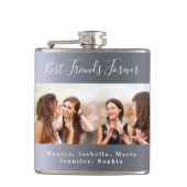 永遠のベストフレンド写真名シルバーメタル フラスク (正面)