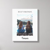 永遠のベストフレンド カスタム写真 キャンバスプリント (正面)