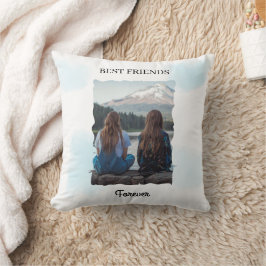 永遠のベストフレンド カスタム写真 クッション