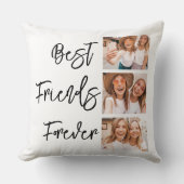 永遠のベストフレンド ギフト フォト コラージュ クッション (正面)