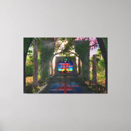 永遠のライトイースターキャンバス印刷 キャンバスプリント (正面)