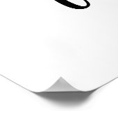 永遠のラインアートの始まりへようこそ ポスター (角)