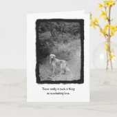 永遠のラブカード カード (黄色い花)