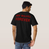 永遠のレッドウルフTシャツ Tシャツ (裏面フル)