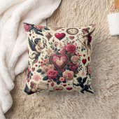 永遠のロマンスクラシック:バレンタインデー クッション (ブランケット)