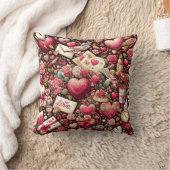 永遠のロマンスクラシック：バレンタインデー クッション (ブランケット)