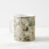 永遠のロマンスクラシック:バレンタインデー コーヒーマグカップ (正面左)