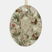 永遠のロマンスクラシック：バレンタインデー セラミックオーナメント (右)