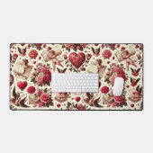永遠のロマンスクラシック:バレンタインデー デスクマット (キーボード&マウス)
