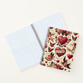 永遠のロマンスクラシック：バレンタインデー ノートブック (内部)