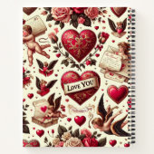 永遠のロマンスクラシック：バレンタインデー ノートブック (裏面)