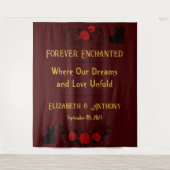 永遠のロマ結婚ンスの背景 タペストリー (正面)