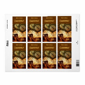 永遠のワインボトルラベル ラベル (フルシート)