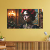 永遠の仮面舞踏会の女性 キャンバスプリント (インサイチュ (リビング))