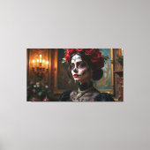 永遠の仮面舞踏会の女性 キャンバスプリント (正面)