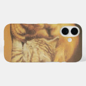 永遠の仲間たち | かわいい猫と犬の寄り添い姿 Case-Mate iPhoneケース (裏面 (横))